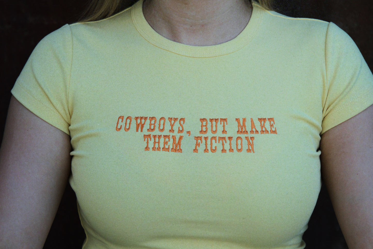 Cowboys, But Make Them Fiction Tee