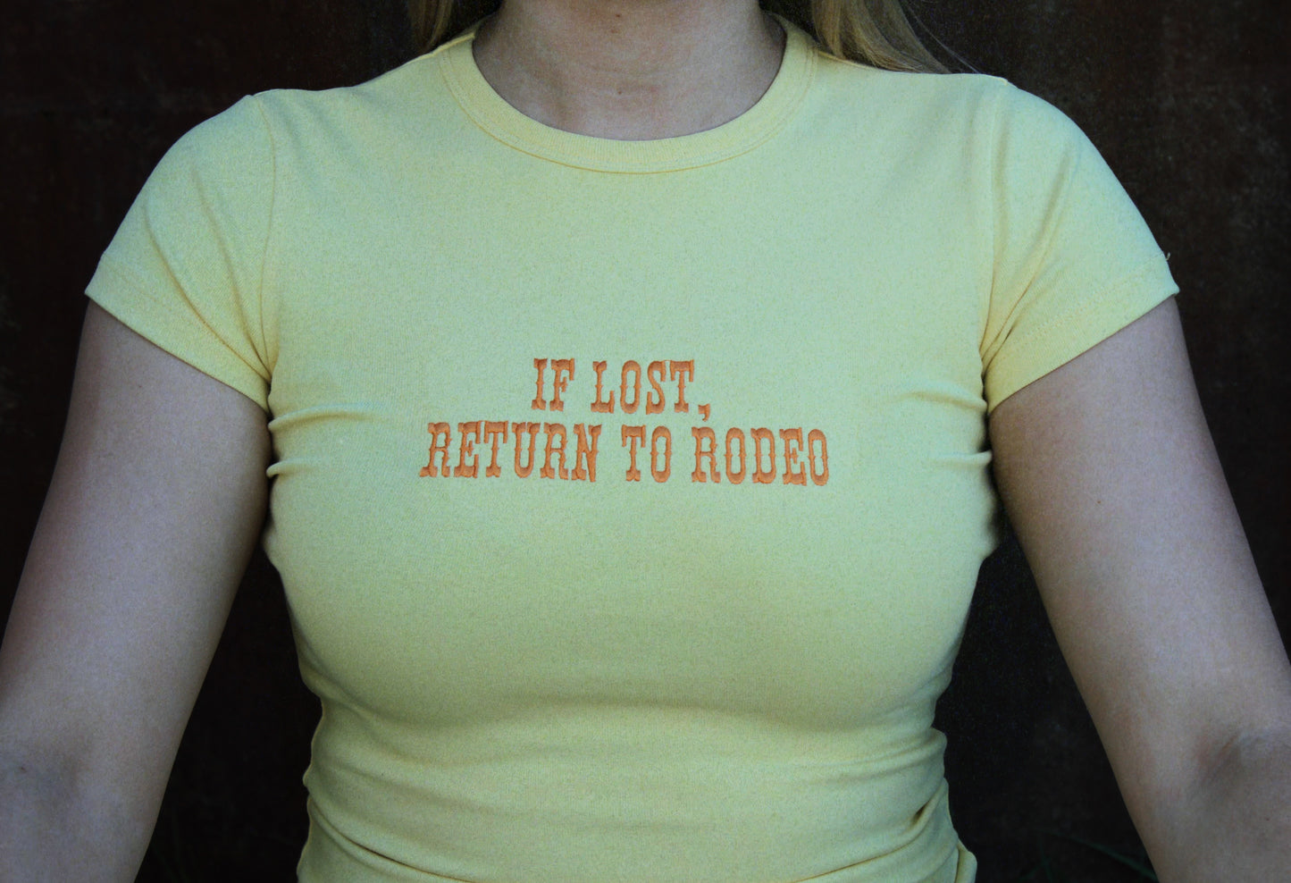 If Lost, Return to Rodeo Tee