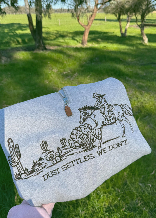 Dust Settles Quarter Zip Jumper