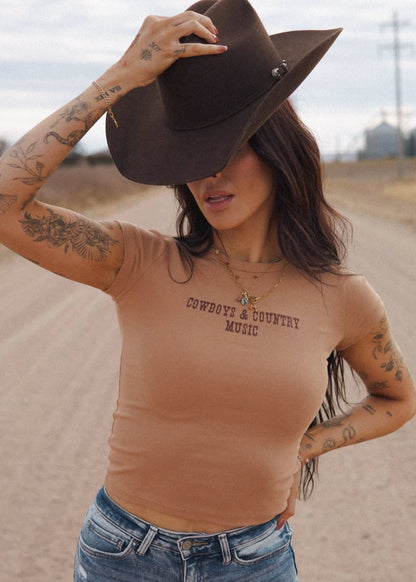 Cowboys & Country Music Tee