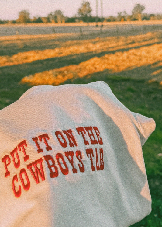 Put It on the Cowboy’s Tab™ Tee