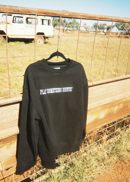 Play Something Country Crewneck